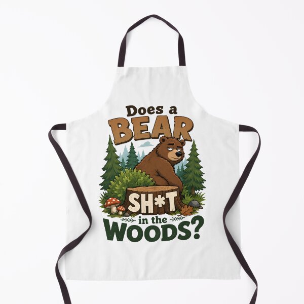 Item preview, Does a Bear Sh*t in the Woods? designed and sold by aistrokeofart.