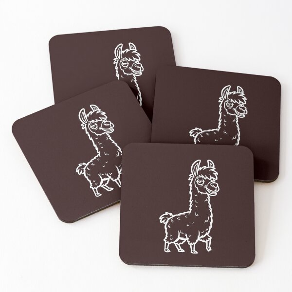 Item preview, Funny Cool Llama Cartoon Illustration designed and sold by ArtPer-design.