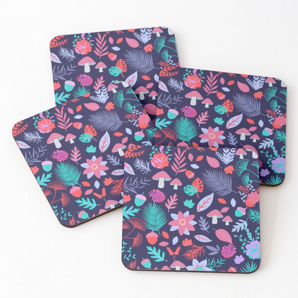 Item preview, Neon Forest Kind Nature Pattern designed and sold by nyxhra.