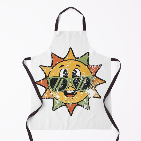 Item preview, Retro Sun Sunglasses Cute Distressed Vintage Illustration designed and sold by Osmose-Studio ⭐⭐⭐⭐⭐.