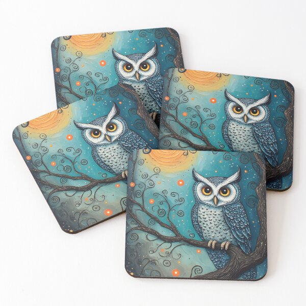 Item preview, The Night Owl designed and sold by P Bernardo | Art Shop.