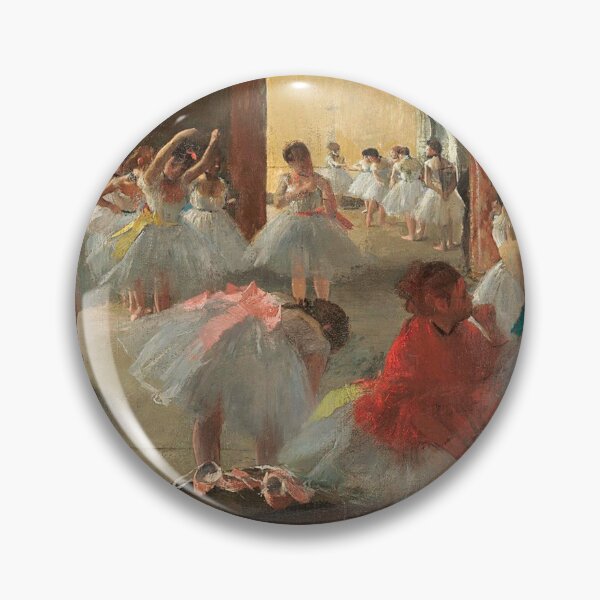 Item preview, Clase de ballet de Edgar Degas - Estudio de pintura impresionista de ballet para amantes del arte de la danza designed and sold by RickE.