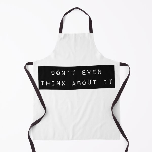 Item preview, Don't even think about it designed and sold by Mascara Junkie Designs.
