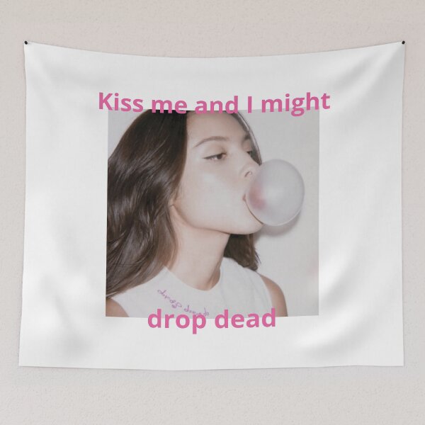 Item preview, Kiss me and I might drop dead designed and sold by DhriegoStudio.
