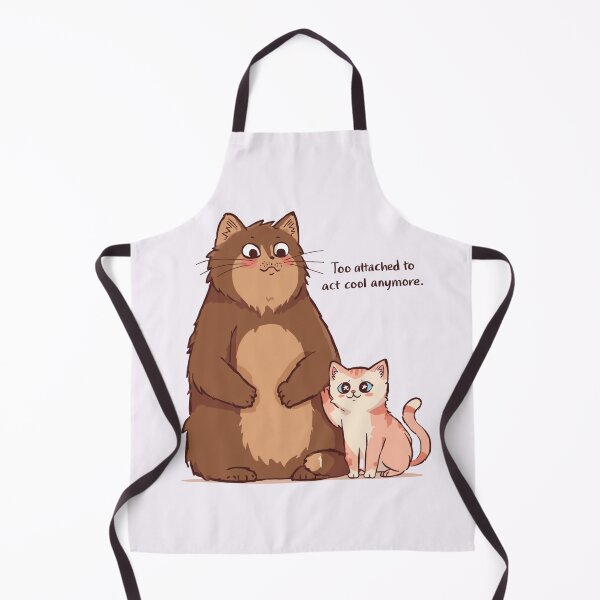 Item preview, Too Attached To Act Cool Anymore Cute Cats designed and sold by alvinavery.