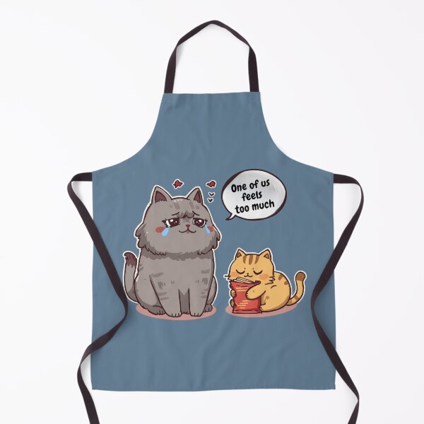 Item preview, One Of Us Feels Too Much Funny Cats designed and sold by alvinavery.