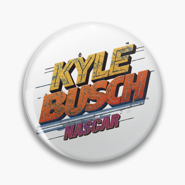 Item preview, Kyle Busch Retro NASCAR Typography Design | Vintage Racing Streetwear Graphic designed and sold by Vvmd.