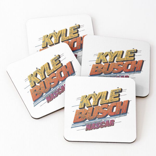 Item preview, Kyle Busch Retro NASCAR Typography Design | Vintage Racing Streetwear Graphic designed and sold by Vvmd.