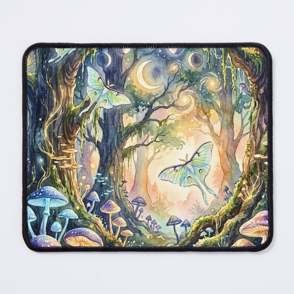 Item preview, Celestial Fairy Mushroom Forest Dreams designed and sold by Petal & Pattern Co.