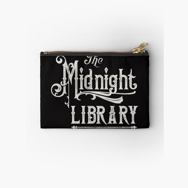 Item preview, Midnight Library WHITE LOGO TRANSPARENT BACKGROUND designed and sold by The Midnight Market.