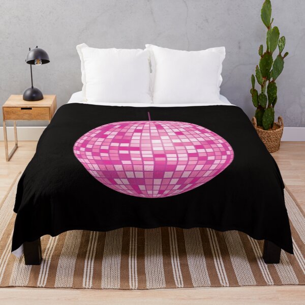Item preview, Pink Disco Ball, Mirror Ball, Retro, Disco Era, © DAM Creative, designed and sold by DAM Creative ⭐⭐⭐⭐⭐.
