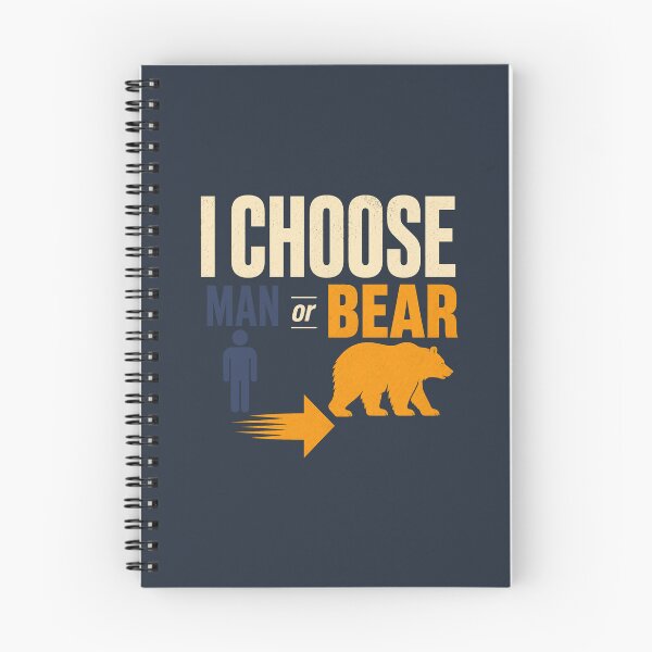 Item preview, I Choose Man or Bear Viral Choice Humor designed and sold by PunchDrop.