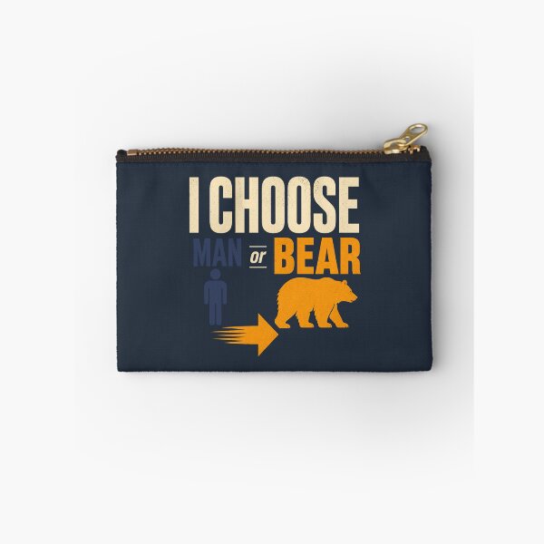Item preview, I Choose Man or Bear Viral Choice Humor designed and sold by PunchDrop.