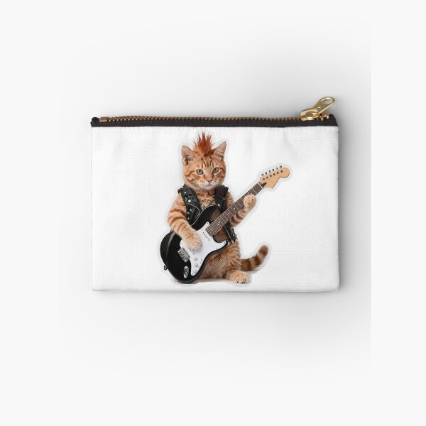 Item preview, Punk Rock Ginger Kitten Guitarist designed and sold by Winking-Kitten.