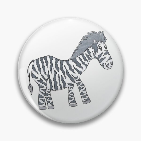 Item preview, Zed The Zebra - Hand Drawn Mandala Mammal designed and sold by AJPrettyObscene.