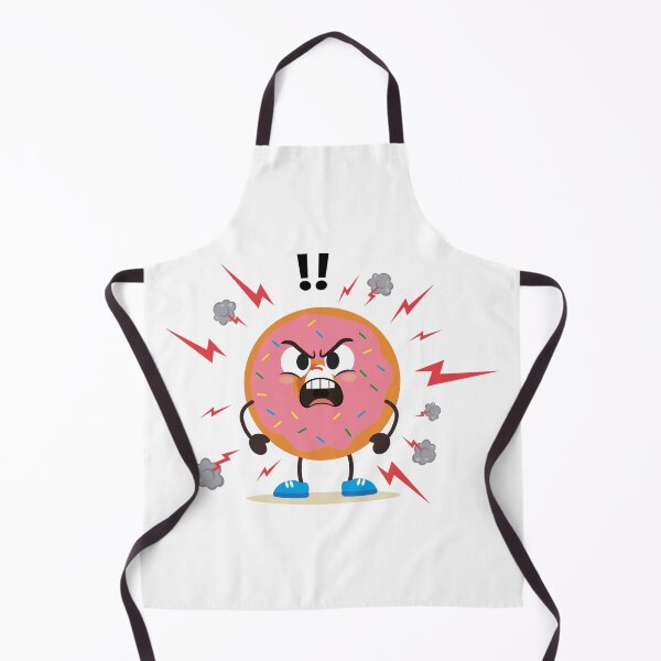 Item preview, Shocked Angry Donut Character designed and sold by BetweenForms.