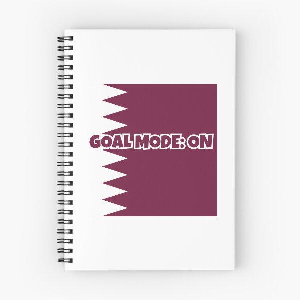 Item preview, Qatar Soccer Fan Shirt – GOALMODE: ON Football Tee designed and sold by LovelyHappyGift.