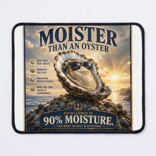 Item preview, Moister Than An Oyster designed and sold by aistrokeofart.