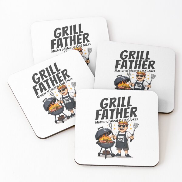 Item preview, Funny BBQ Dad Sticker designed and sold by zakvisuals.