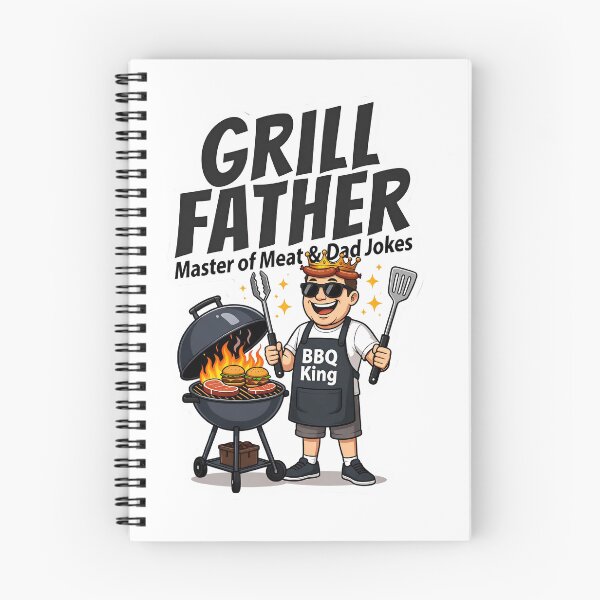 Item preview, Funny BBQ Dad Sticker designed and sold by zakvisuals.