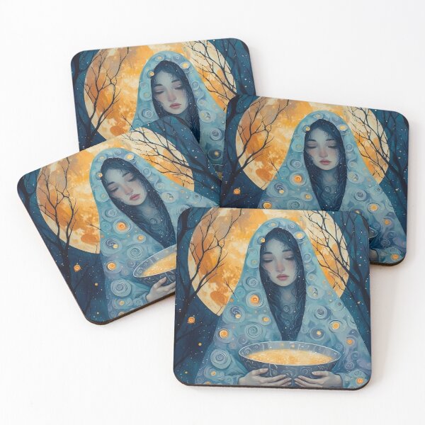 Item preview, The Moon Priestess designed and sold by P Bernardo | Art Shop.