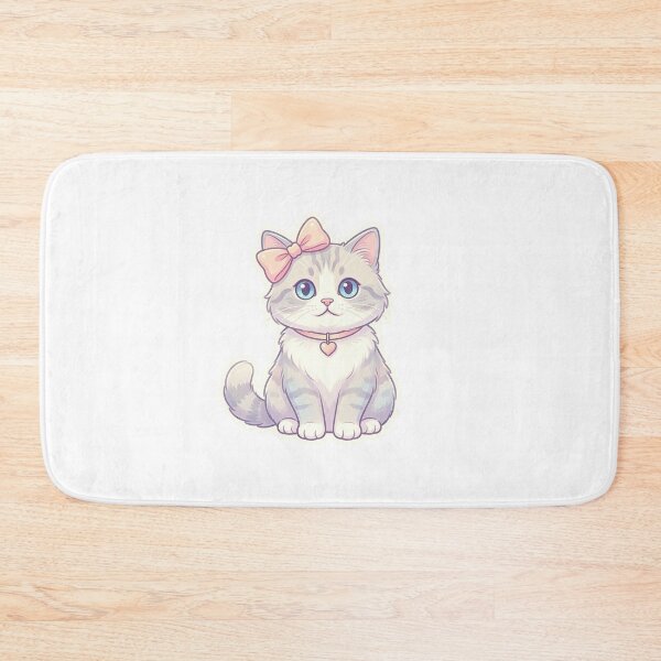 Item preview, Cute Kawaii Kitten Saying Hi Sticker designed and sold by brandingpro.