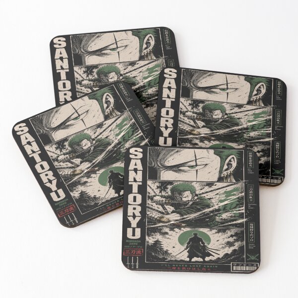 Item preview, Santoryu Legacy Japanese Manga Panel Anime design designed and sold by TulipsArtDesigns .