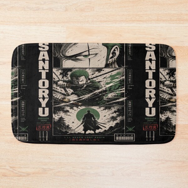 Item preview, Santoryu Legacy Japanese Manga Panel Anime design designed and sold by TulipsArtDesigns .