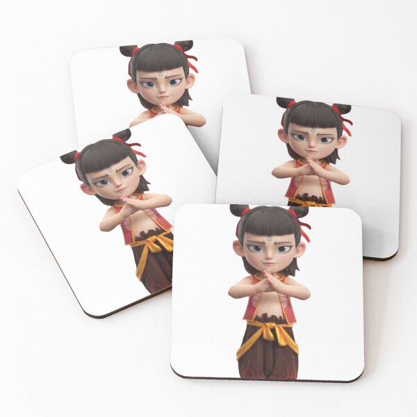 Item preview, Cute Chibi Martial Arts Anime Nezha Character Sticker designed and sold by Vynesnk.