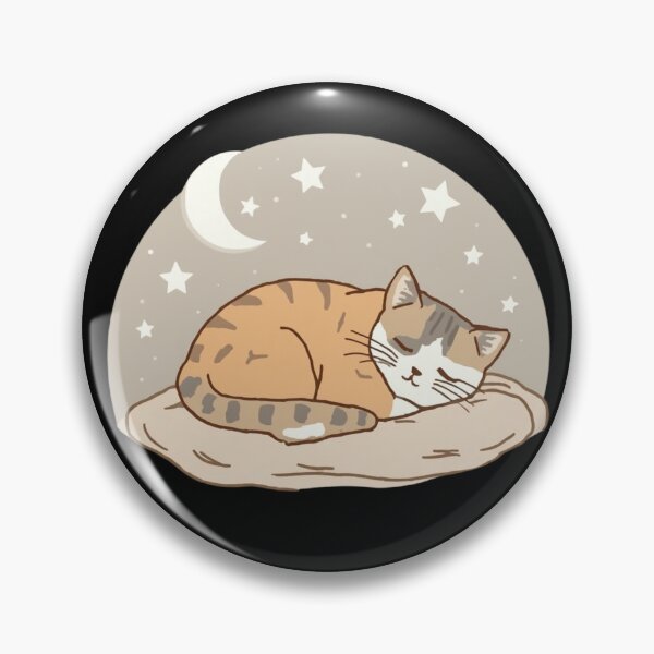 Item preview, Peaceful Sleeping Cat Minimalist Relaxation Design designed and sold by M&M Lifestyle Hub.