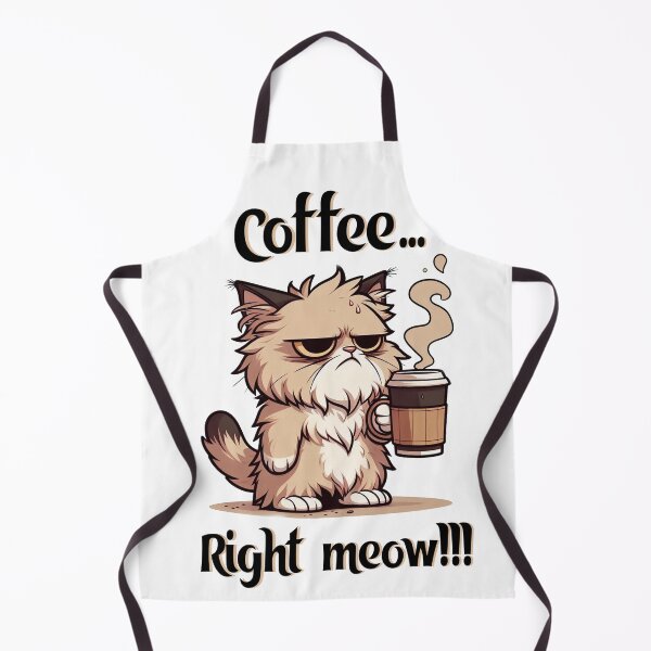 Item preview, Coffee… Right Meow!!! Grumpy Cat Meme designed and sold by BlackCat Vibe.