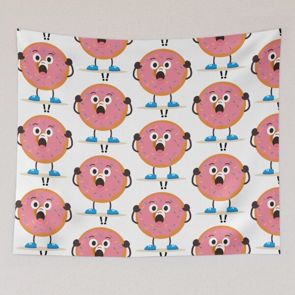 Item preview, Surprised Donut Reaction Character designed and sold by BetweenForms.