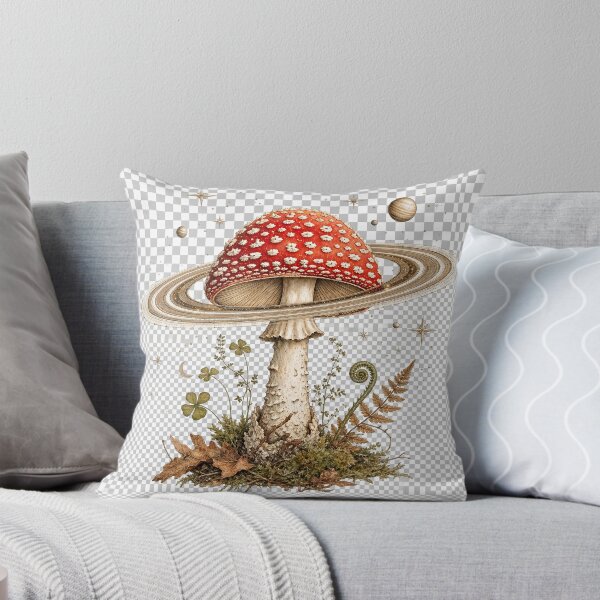 Item preview, Celestial Mushroom - Goblincore Space Aesthetic Botanical Art designed and sold by DesignerSator.