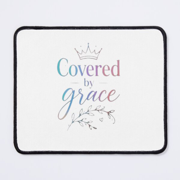 Item preview, Covered By Grace | Christian Gradient Leaf Design designed and sold by KALDESIGNS777.