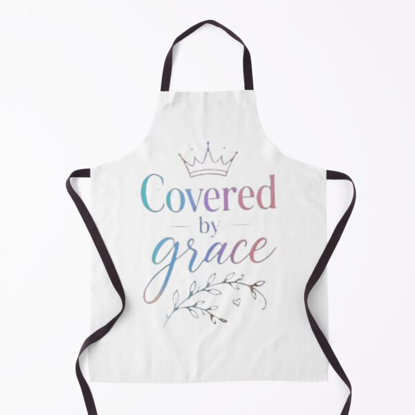 Item preview, Covered By Grace | Christian Gradient Leaf Design  designed and sold by KALDESIGNS777.