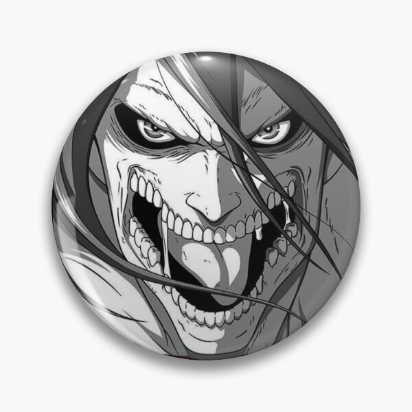 Item preview, Eren Jaeger Attack Titan Face Graphic - Attack on Titan Manga Panel Tee Vector designed and sold by Fabioforero.