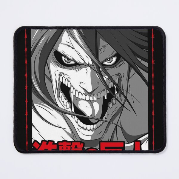 Item preview, Eren Jaeger Attack Titan Face Graphic - Attack on Titan Manga Panel Tee Vector designed and sold by Fabioforero.