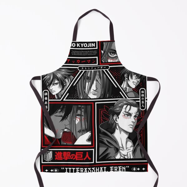 Item preview, Eren and Mikasa Final Season Collage T-Shirt - Attack on Titan Streetwear Poster Art designed and sold by Fabioforero.