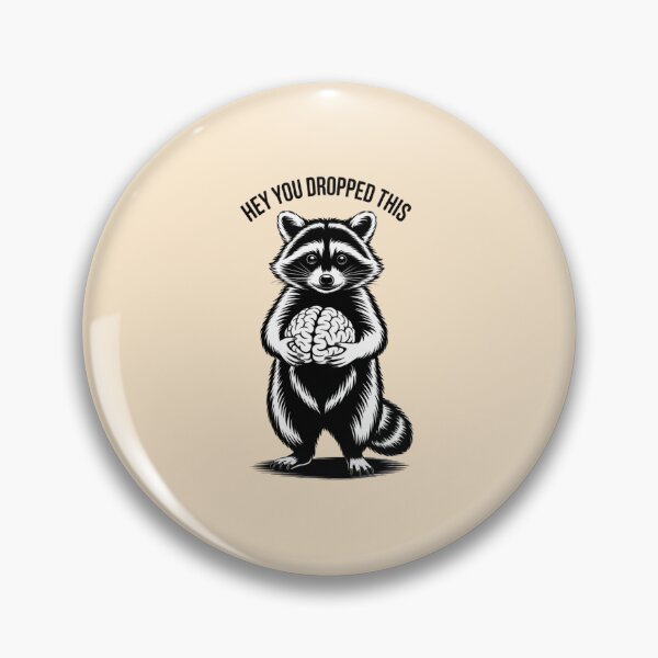 Item preview, raccoon - hey you dropped this designed and sold by 123ks.