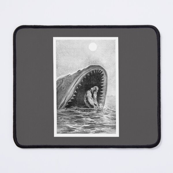 Item preview, A Huge Fish and an Unsuspecting Man designed and sold by hec60504.