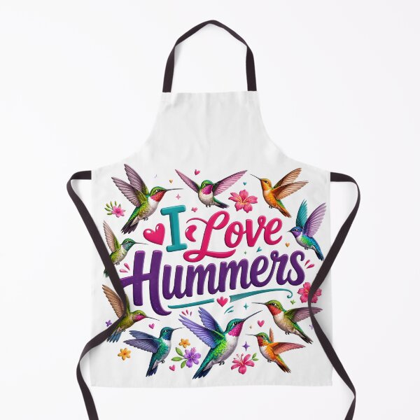 Item preview, I Love Hummers: Hummingbird Pun designed and sold by aistrokeofart.