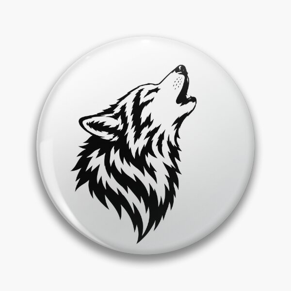 Item preview, Howling Wolf Head designed and sold by LAPUTIK.