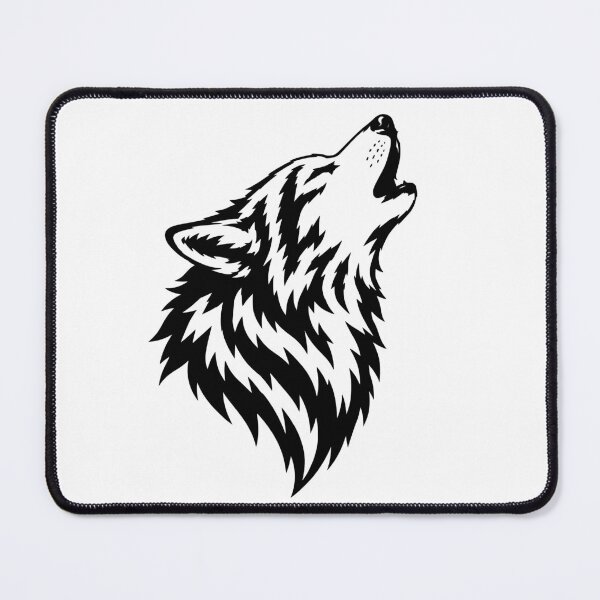 Item preview, Howling Wolf Head designed and sold by LAPUTIK.