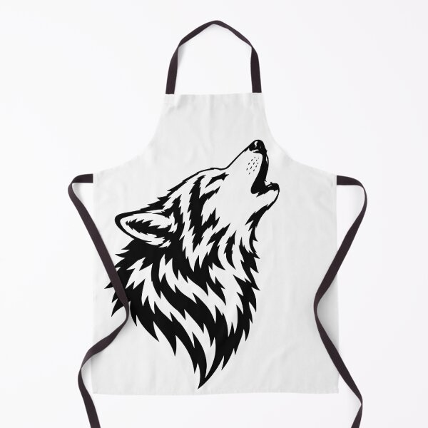 Item preview, Howling Wolf Head designed and sold by LAPUTIK.