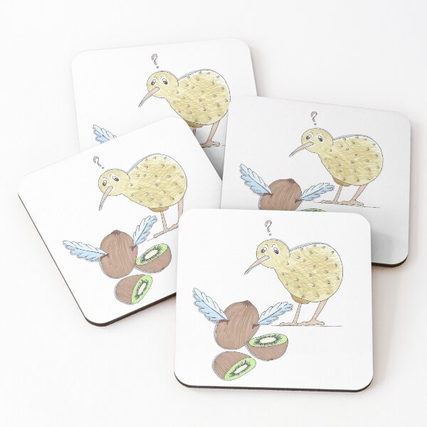 Item preview, Kyle The Kiwi - Hand Drawn Flightless Bird designed and sold by AJPrettyObscene.