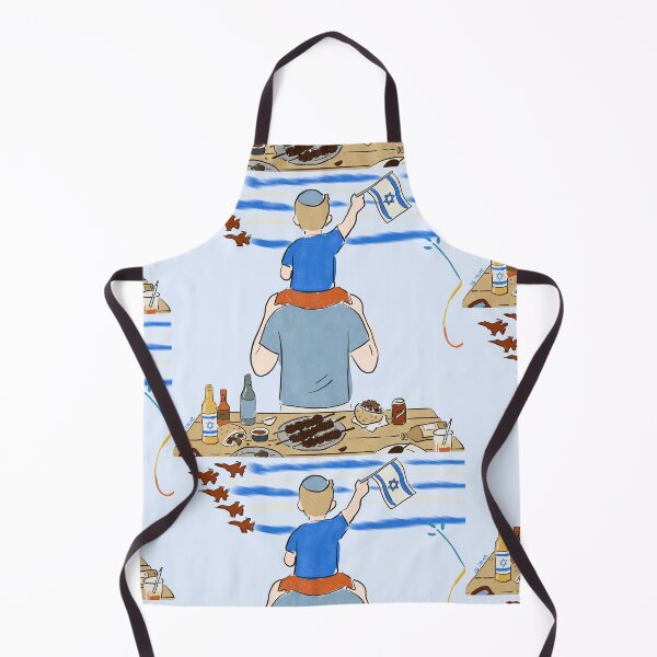 Item preview, Yom hatzmaut Israel Independence day family celebration art designed and sold by Simcha Art.