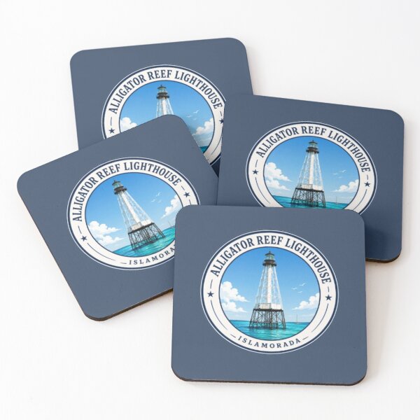 Item preview, Alligator Reef Lighthouse Islamorada FL Florida designed and sold by SalterDesigns.