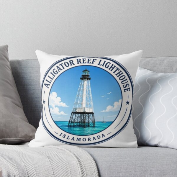 Item preview, Alligator Reef Lighthouse Islamorada FL Florida designed and sold by SalterDesigns.