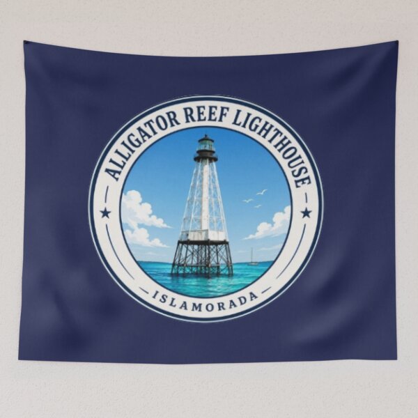 Item preview, Alligator Reef Lighthouse Islamorada FL Florida designed and sold by SalterDesigns.