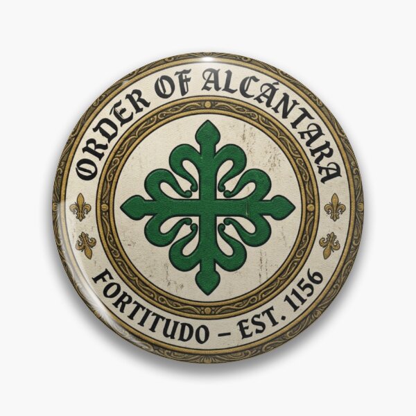 Item preview, Order of Alcantara – Medieval Emblem Badge designed and sold by ElNiro.